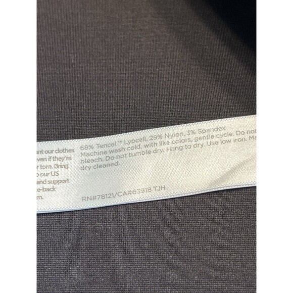 Eileen Fisher Taupe Brown Swing Open Front Shacket Blazer Jacket Sz L - Picture 4 of 12